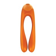 Satisfyer Candy Cane Finger Vibrator Orange