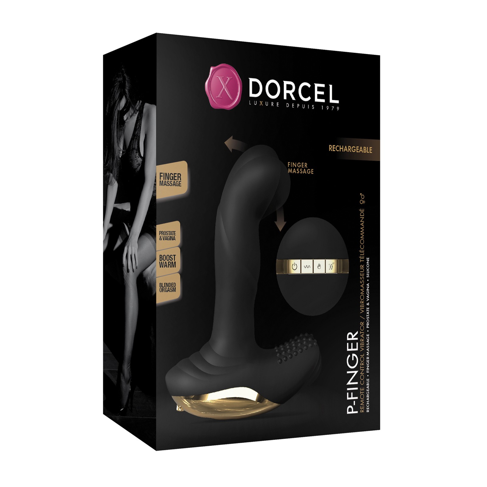 Dorcel P-Finger Come Hither Remote-Control Vibrator