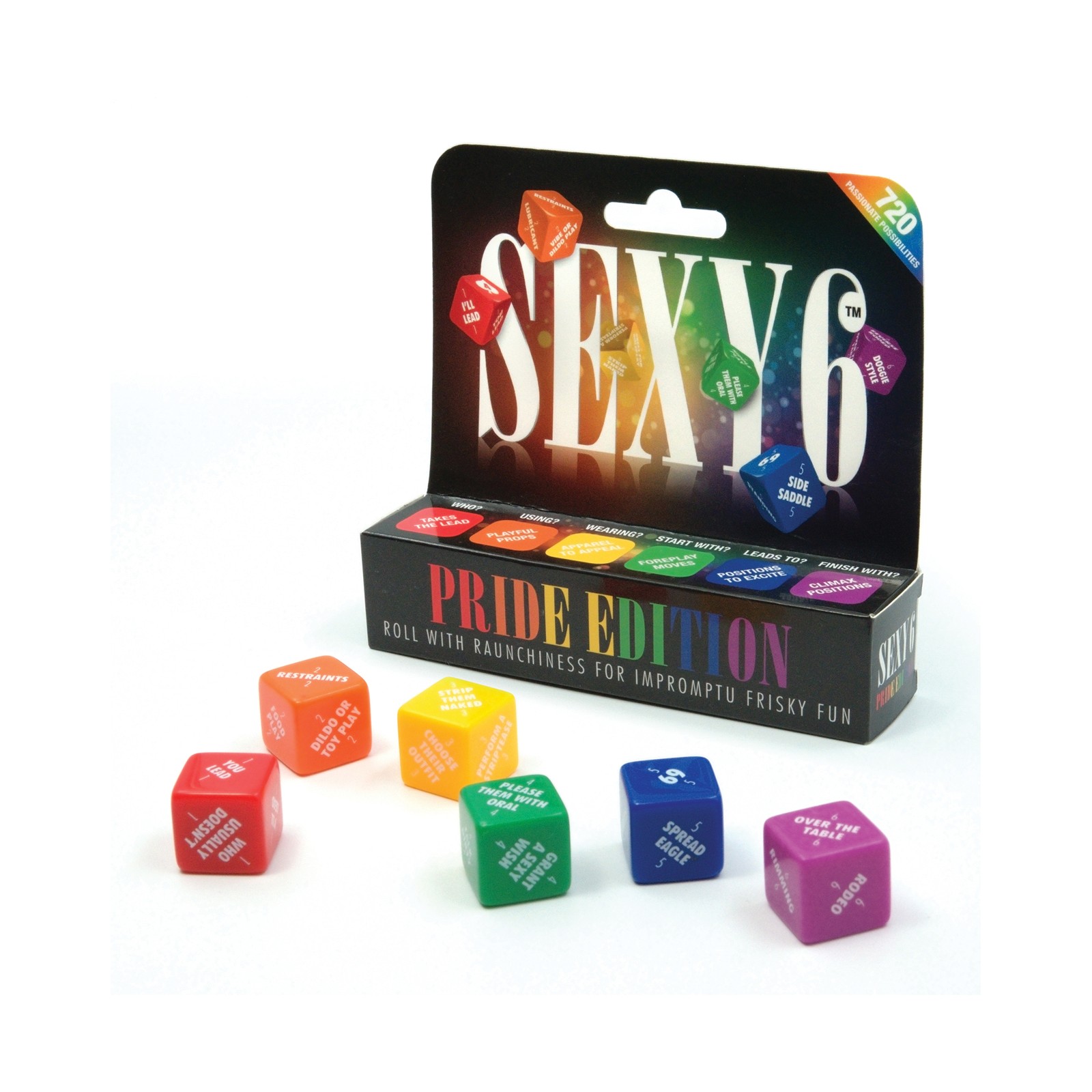 Sexy 6 Dice Game Pride Edition