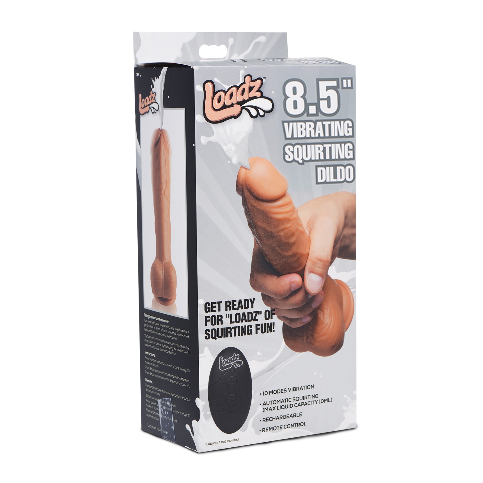 Loadz LDZ 8.5 Inch Squirting Dildo Medium