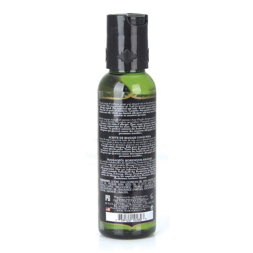 Kama Sutra Naturals Massage Oil Coconut Pineapple