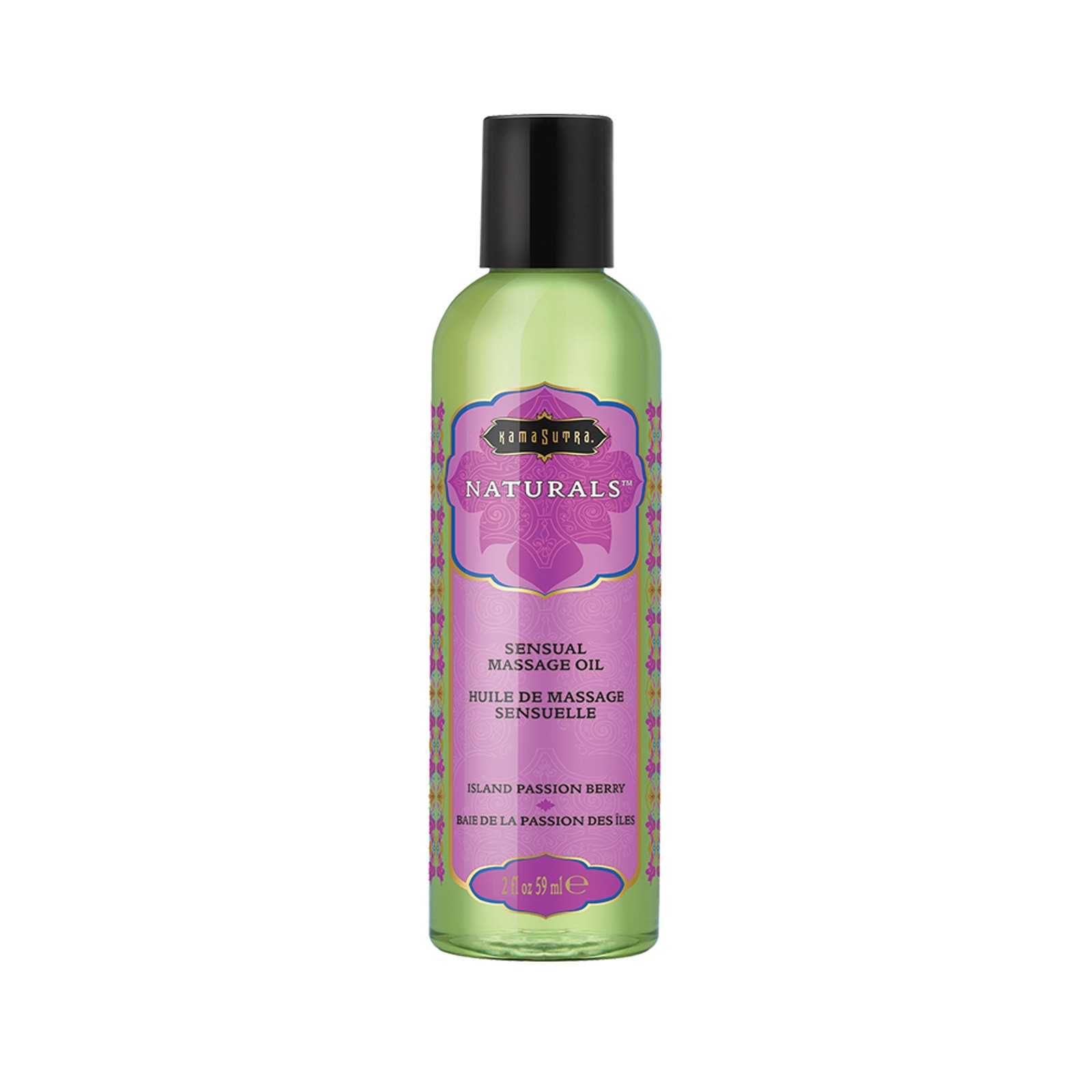 Kama Sutra Naturals Massage Oil - Island Passion Berry Scent