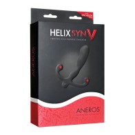 Aneros Vibrating Helix Syn V Prostate Massager Black