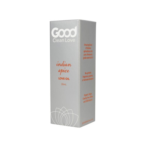 Aceite de Amor Good Clean Love Indian Spice