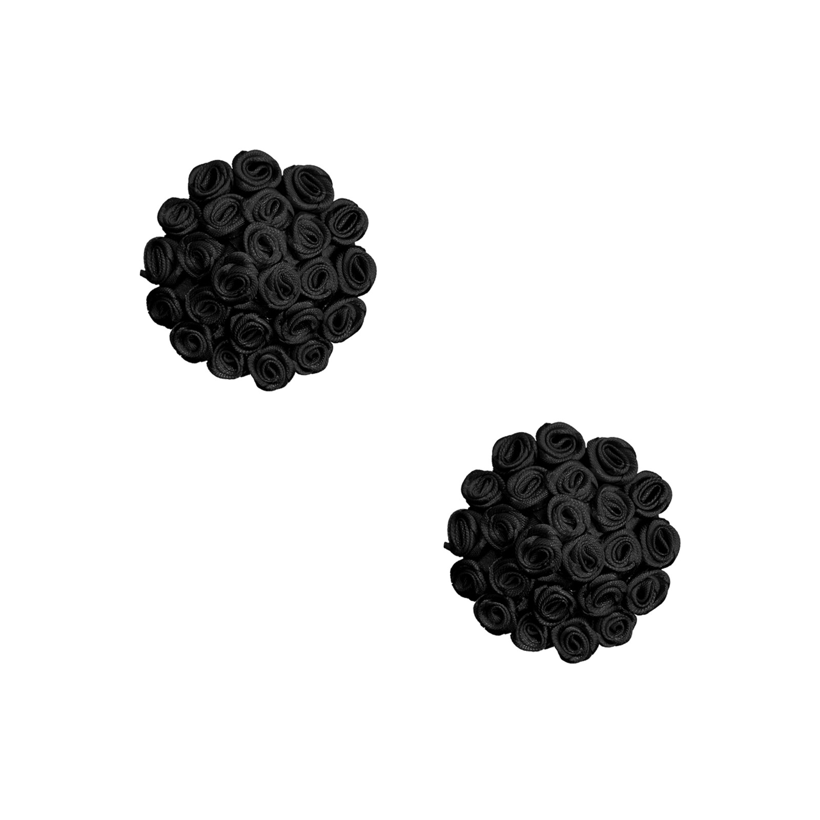 Neva Nude Burlesque Nightfall Roses Pasties Black