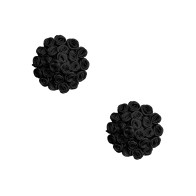 Neva Nude Burlesque Nightfall Roses Pasties Black