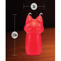 Blush Temptasia Fox Drip Candle - Red