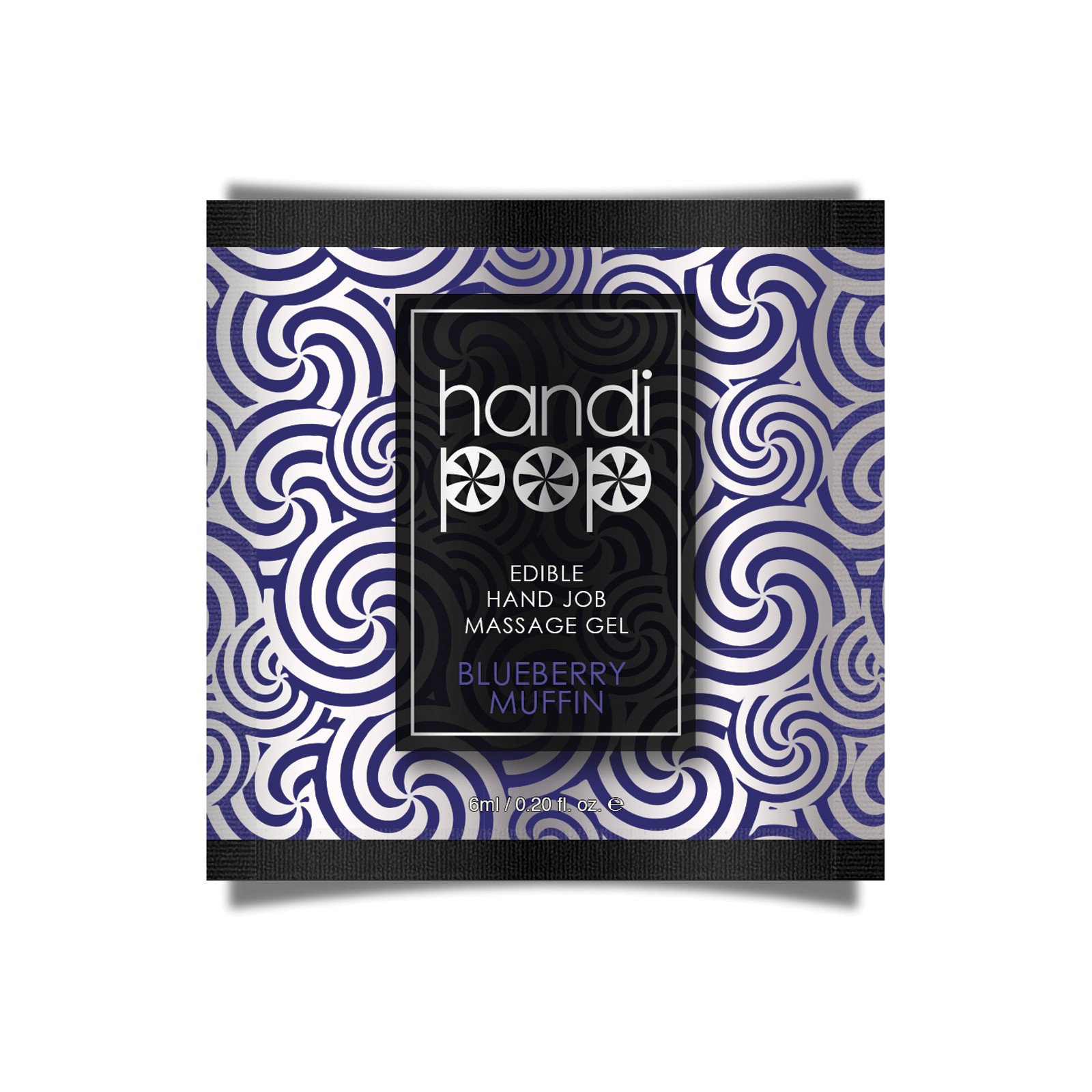 Handipop Massage Gel Blueberry Muffin Single Use