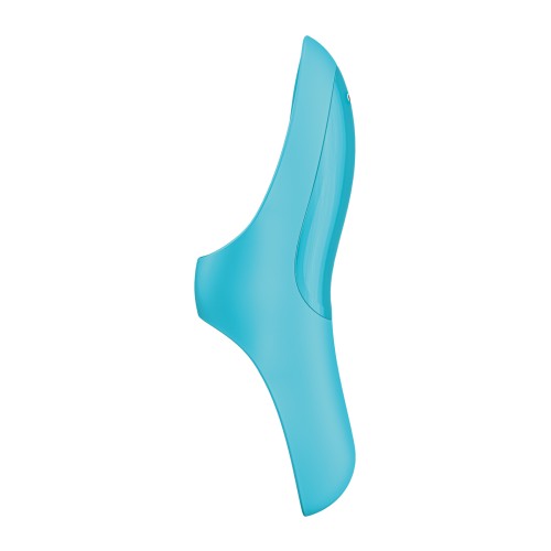 Satisfyer Teaser Vibrador de Dedo - Azul Claro