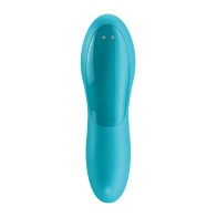 Satisfyer Teaser Vibrador de Dedo - Azul Claro