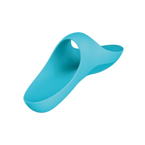 Satisfyer Teaser Finger Vibrator - Light Blue