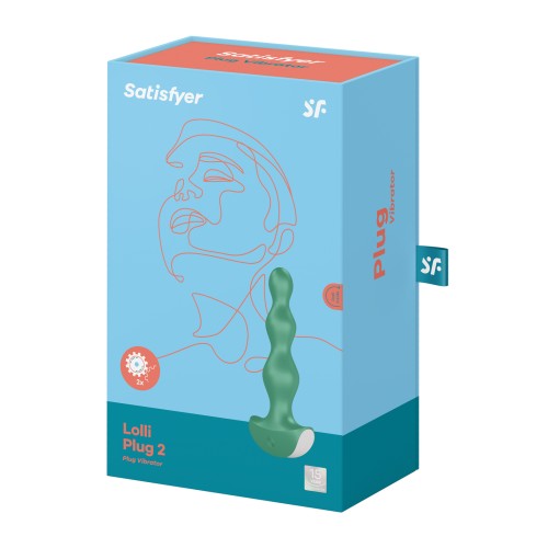 Satisfyer Lolli Plug 2 Green - Ultimate Anal Pleasure