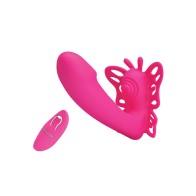 Vibrador Mariposa Portátil Pretty Love Katherine Fucsia