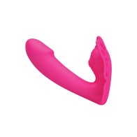 Vibrador Mariposa Portátil Pretty Love Katherine Fucsia