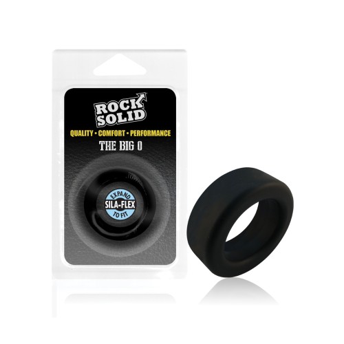 Rock Solid Big O Ring Black Cock Ring