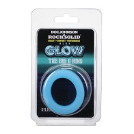 Rock Solid Glow in the Dark Big O Ring Blue