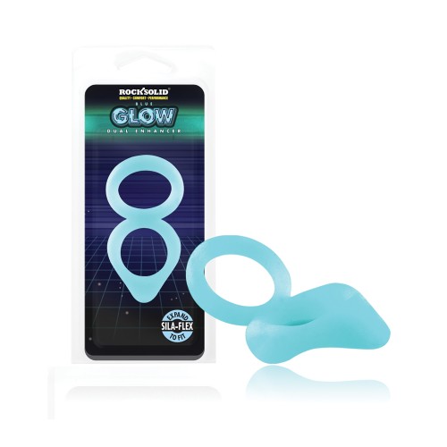 Rock Solid Glow in the Dark Dual Enhancer - Ultimate Pleasure