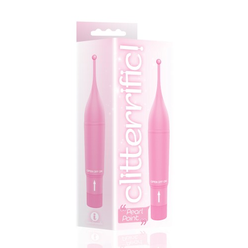 Clitterific Pearl Point Clitoral Stimulator - Pink