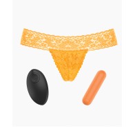 Love to Love Secret Panty Vibe 2 Neon Orange for Discreet Pleasure