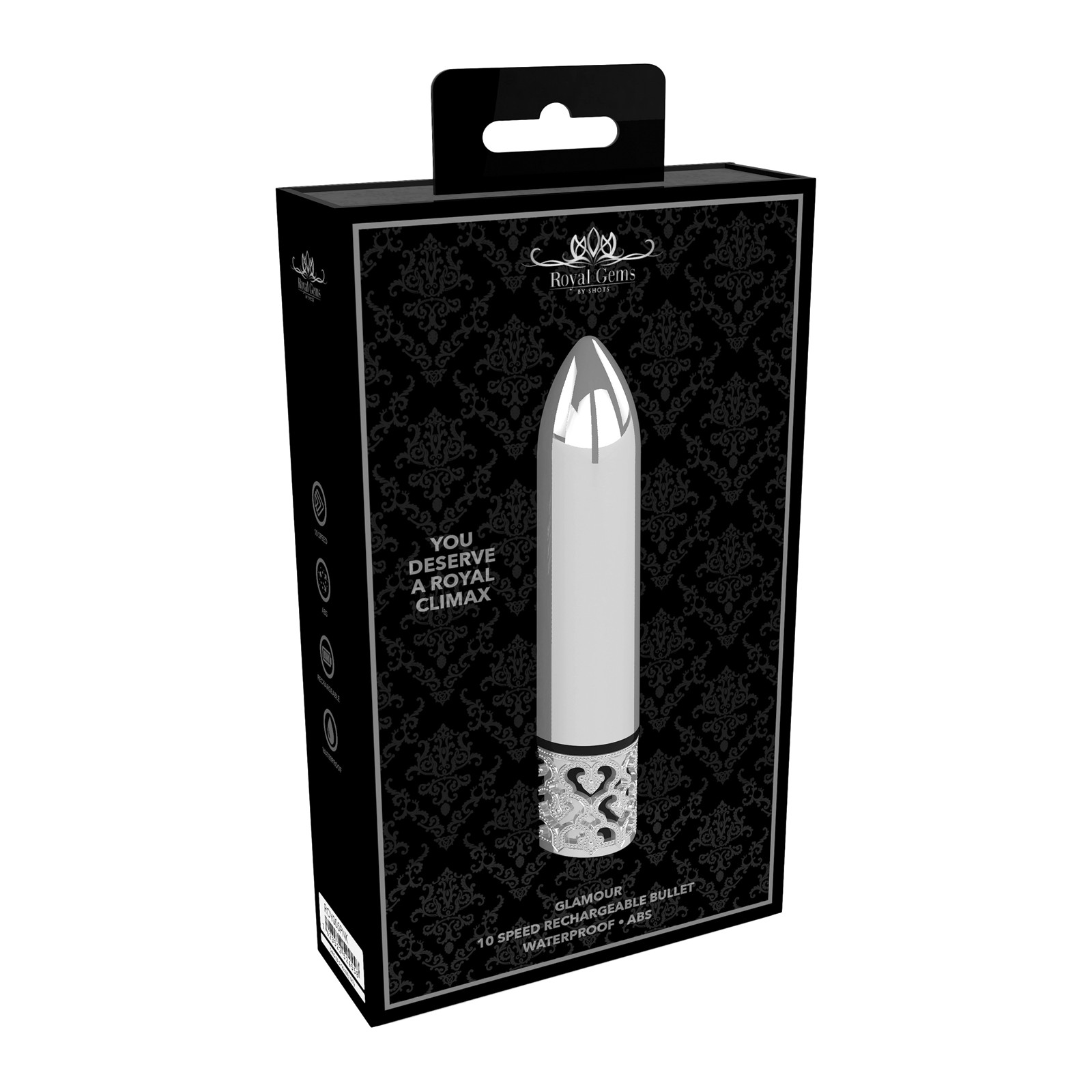 Shots Royal Gem Glamour Rechargeable Bullet for Vibrant Pleasure