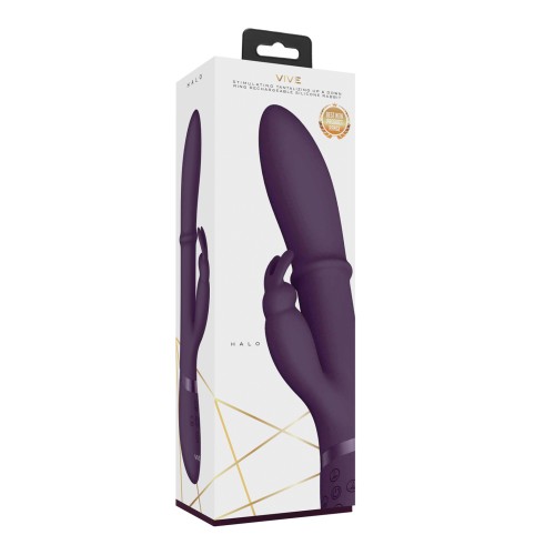 Shots Vive Halo G-Spot Rabbit Vibrator - Purple