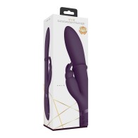 Vibrator de Conejito G-Spot Shots Vive Halo - Púrpura