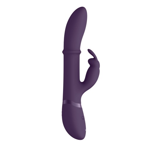 Vibrator de Conejito G-Spot Shots Vive Halo - Púrpura