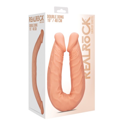 Shots RealRock 18 Inch Double Dong Realistic Pleasure