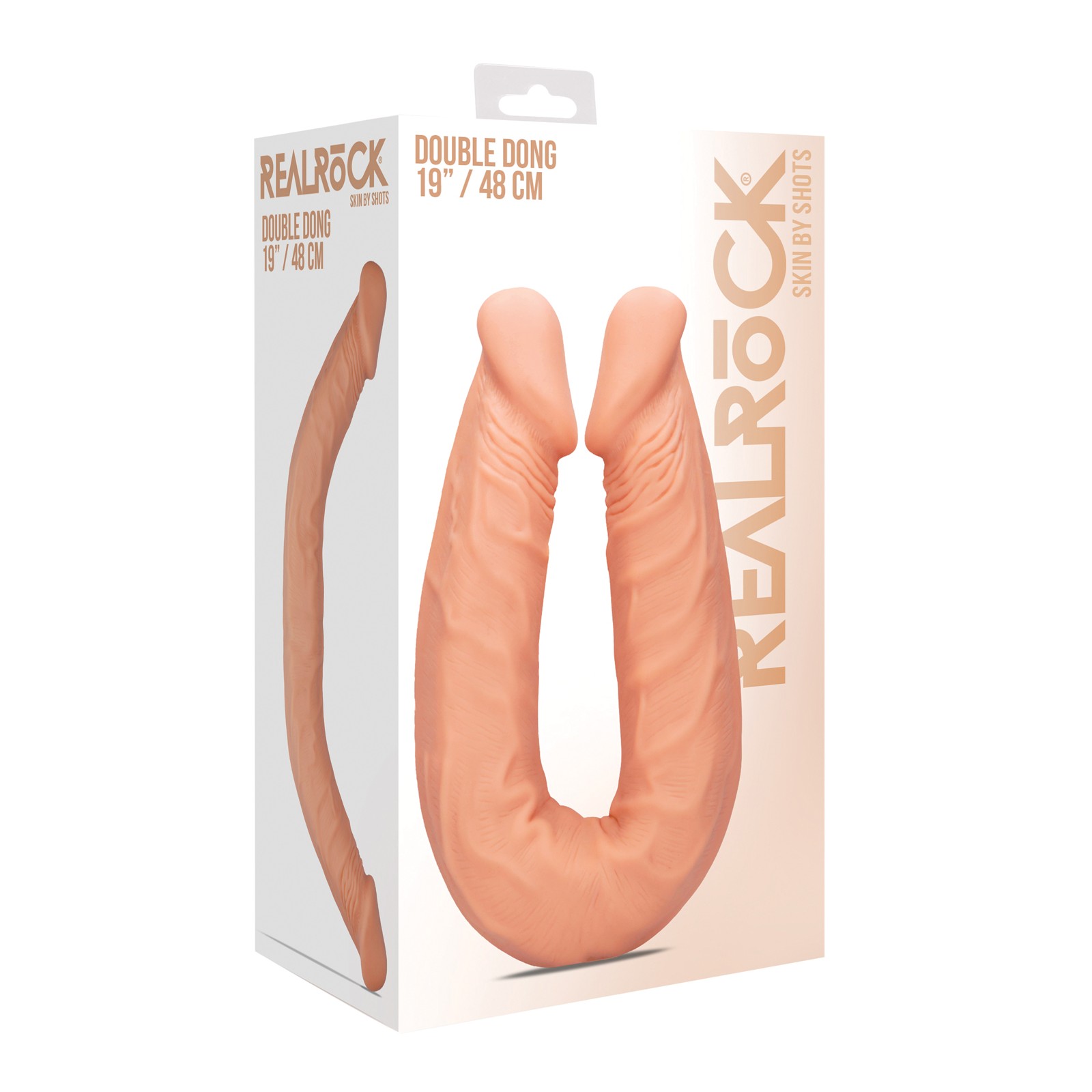 Shots RealRock 18 Inch Double Dong Realistic Pleasure