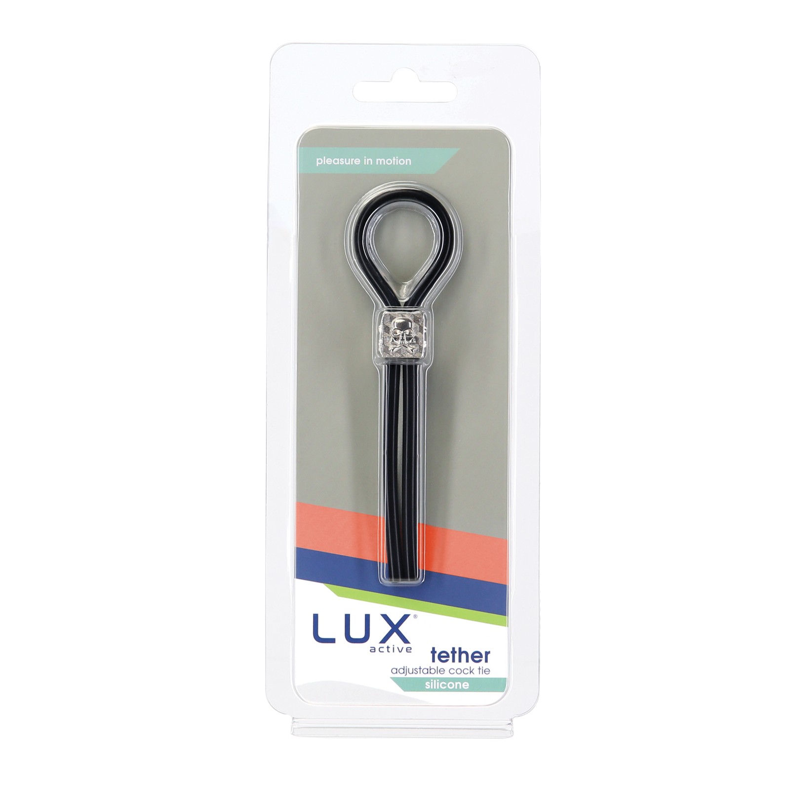 Lux Active Tether Adjustable Cock Tie Black