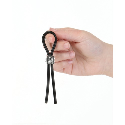 Lux Active Tether Adjustable Cock Tie Black