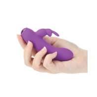 Alice's Bunny Rechargeable Bullet - 10 Functions Purple