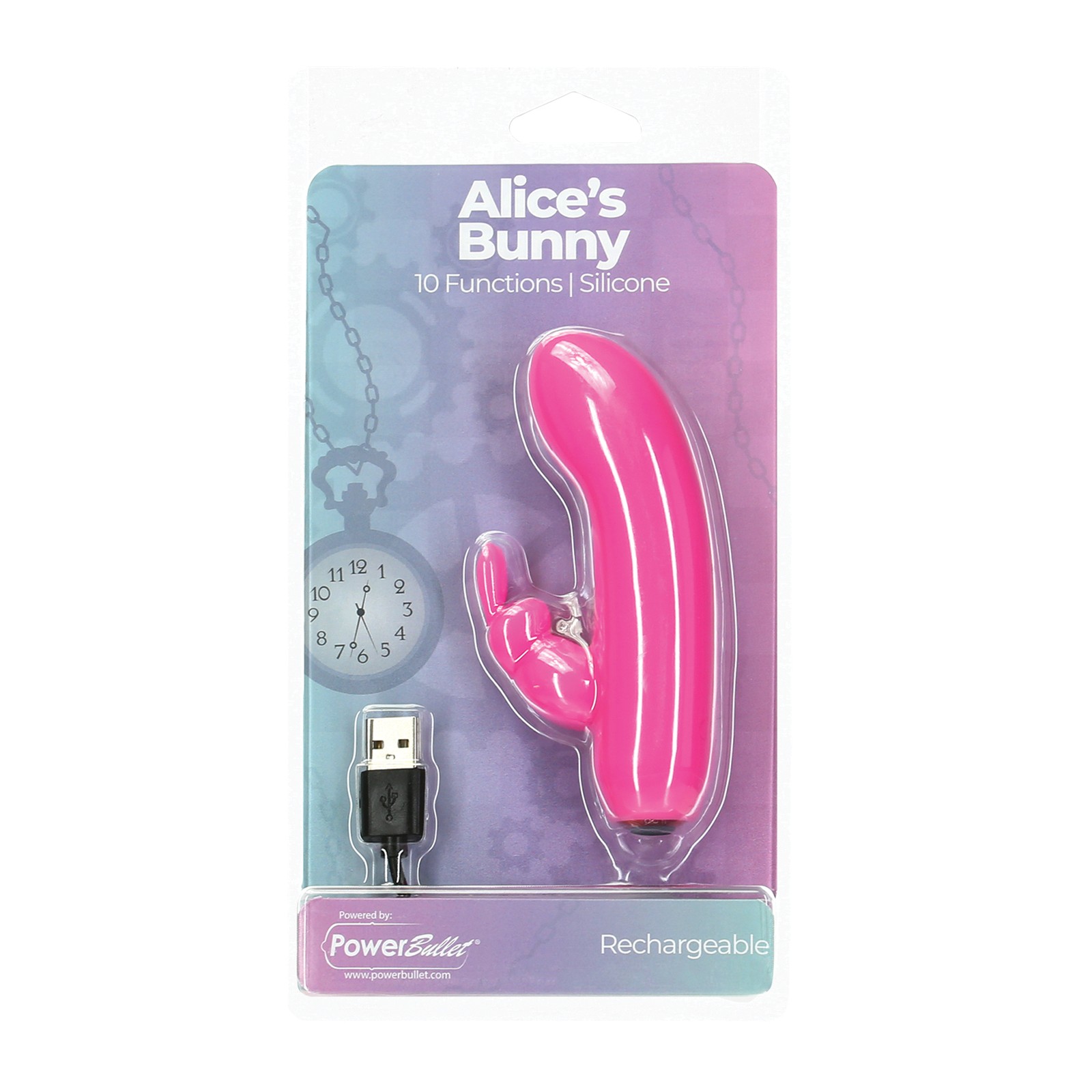 Alice's Bunny Rechargeable Bullet for Versatile Pleasure