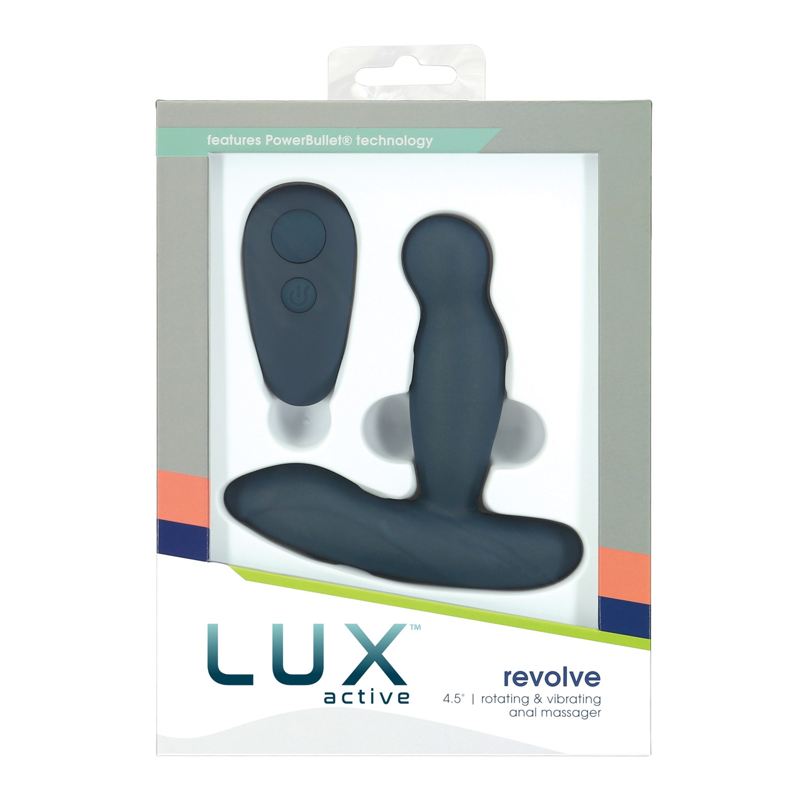 Lux Active Revolve 4.5 Rotating and Vibrating Anal Massager