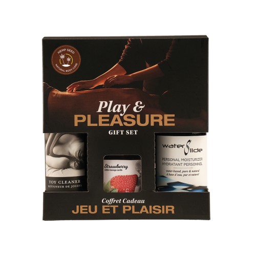 Earthly Body Play Pleasure Gift Set Strawberry