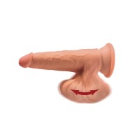 King Cock Plus 7 Inch Triple Density Cock with Swinging Balls