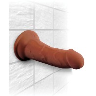 King Cock Plus 6" Triple Density Cock Brown