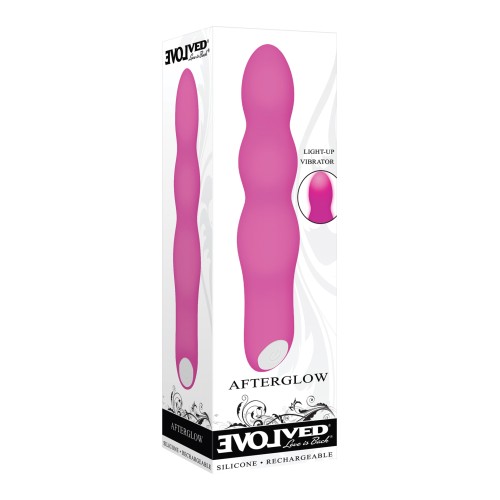 Vibrador Evolved Afterglow con Luz - Rosa