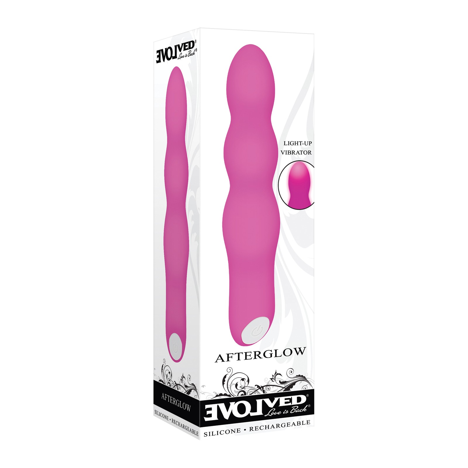 Vibrador Evolved Afterglow con Luz - Rosa