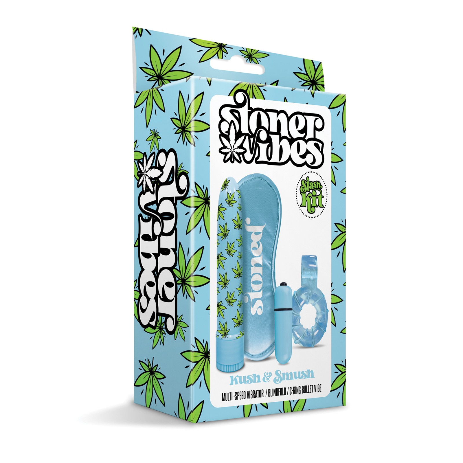 Kit para Guardar Stoner Vibes Kush & Smush - Azul