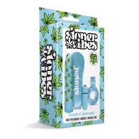 Stoner Vibes Kush & Smush Stash Kit - Blue