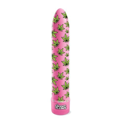 Stoner Vibes Pack A Fatty Multi Speed Vibrator Pink Kush