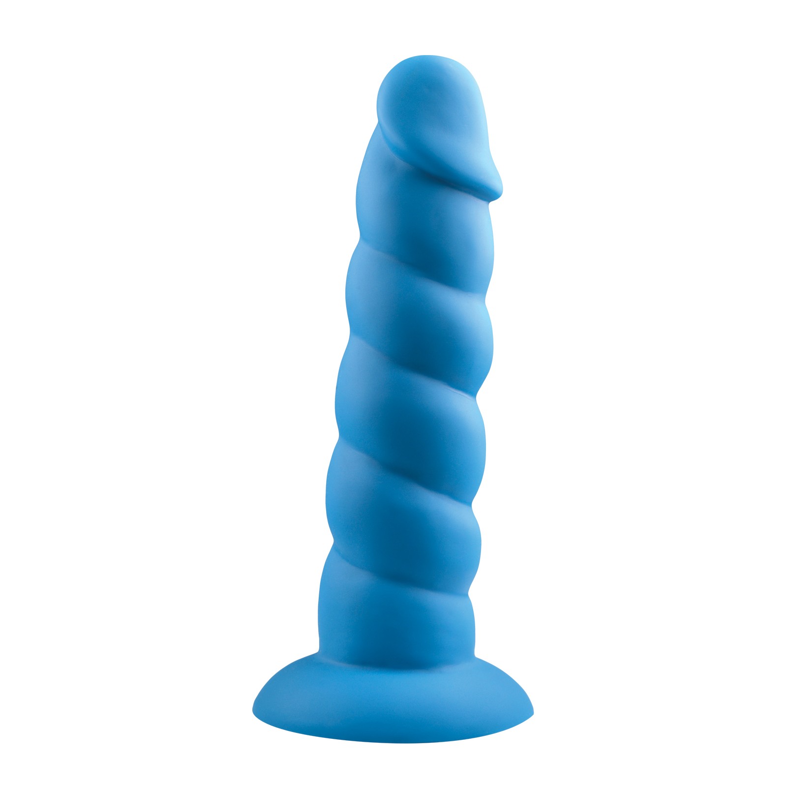 Rock Candy Suga Daddy 7" Silicone Dildo Blue