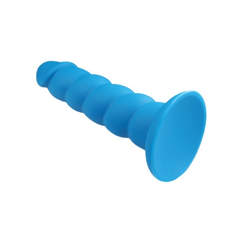 Dildo de Silicona Rock Candy Suga Daddy 7" Azul