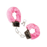 Playful Furry Restraint Cuffs - Pink