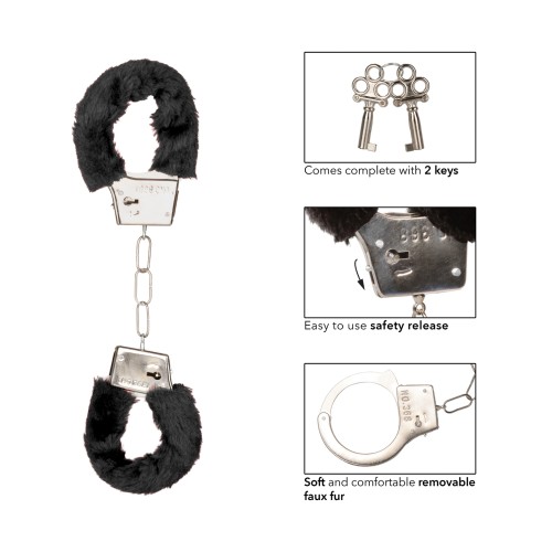 Playful Furry Cuffs for Bondage Fun