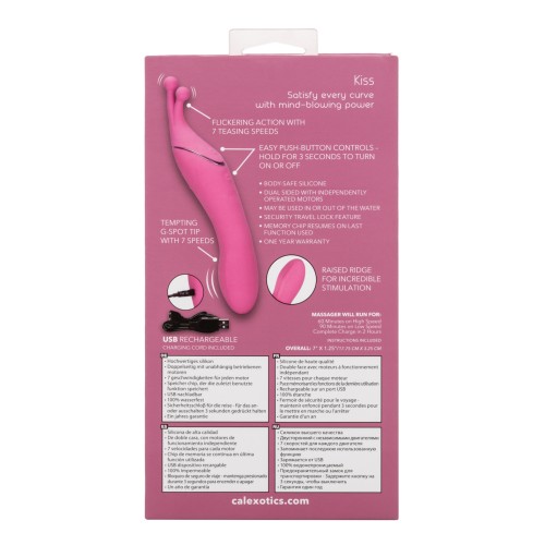 Tempt & Tease Kiss Dual-Sided Massager for Pleasure