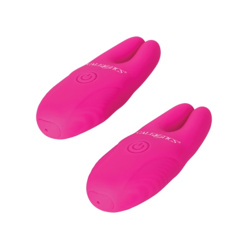 Silicone Nipple Clamps with Remote Control - Pink