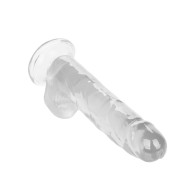 Dildo Size Queen 8 Pulgadas Transparente