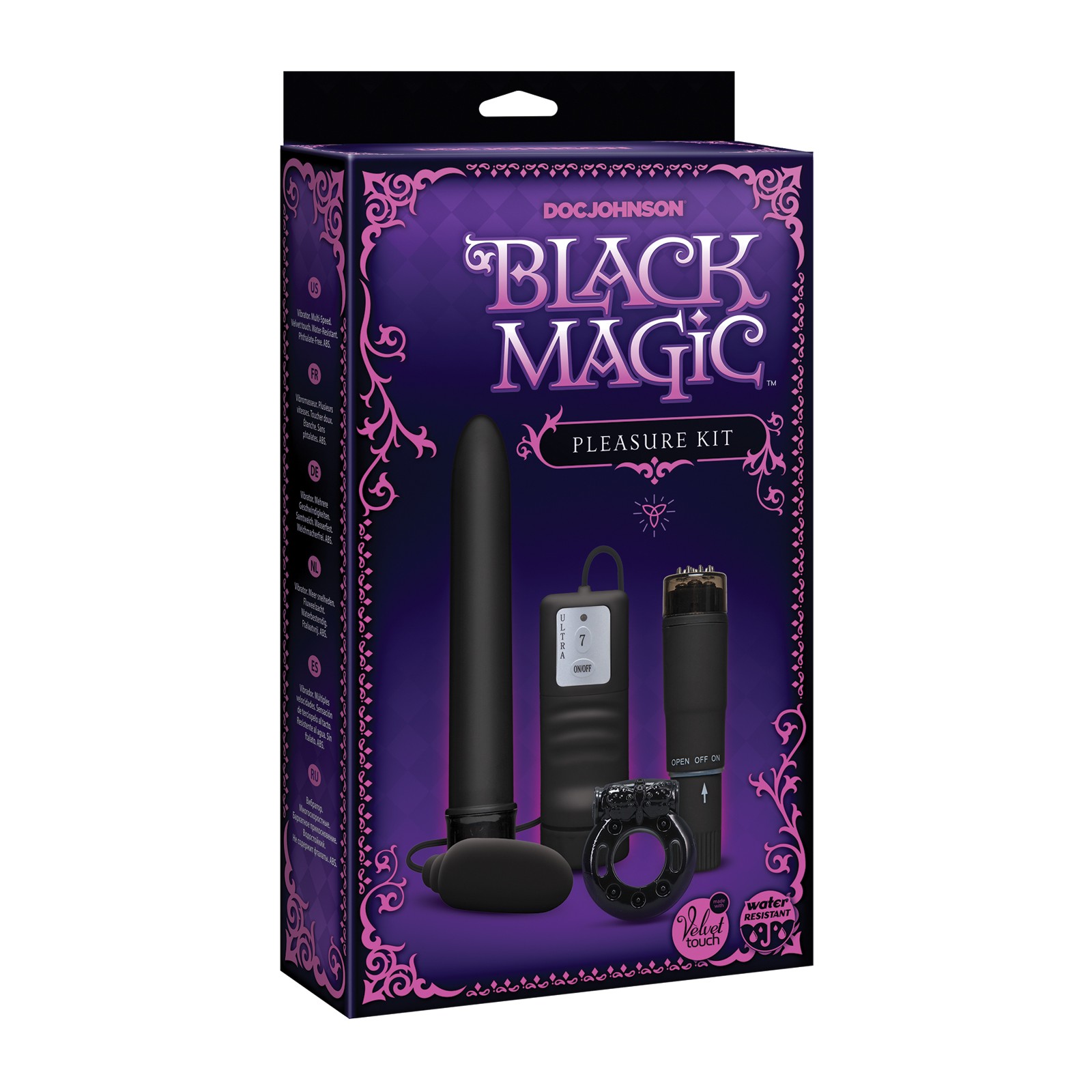 Kit de Placer Black Magic para Diversión Máxima